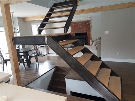 custom made steel stairs